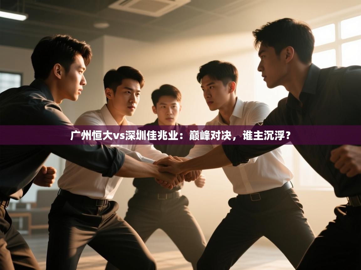 广州恒大vs深圳佳兆业：巅峰对决，谁主沉浮？  第2张